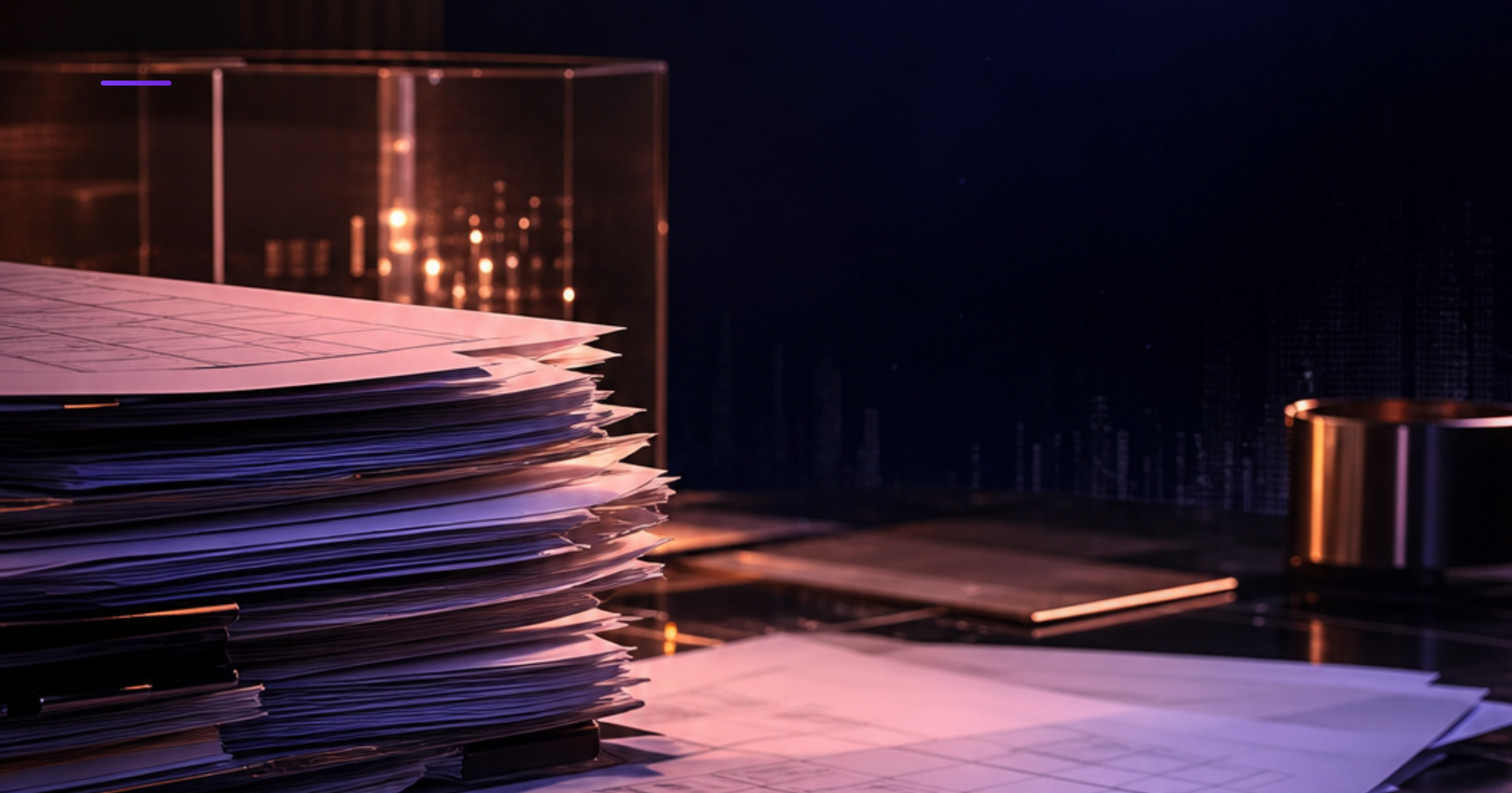 Imagen ilustrativa de Stacked financial documents and cost breakdowns on a modern desk, calculator with glowing digital display, interconnected circuit lines flowing across metallic surfaces, warm ambient lighting, minimalist Chilean workspace aesthetic. Artículo: Cuánto cuesta implementar un agente de IA en Chile: rangos reales y variables clave