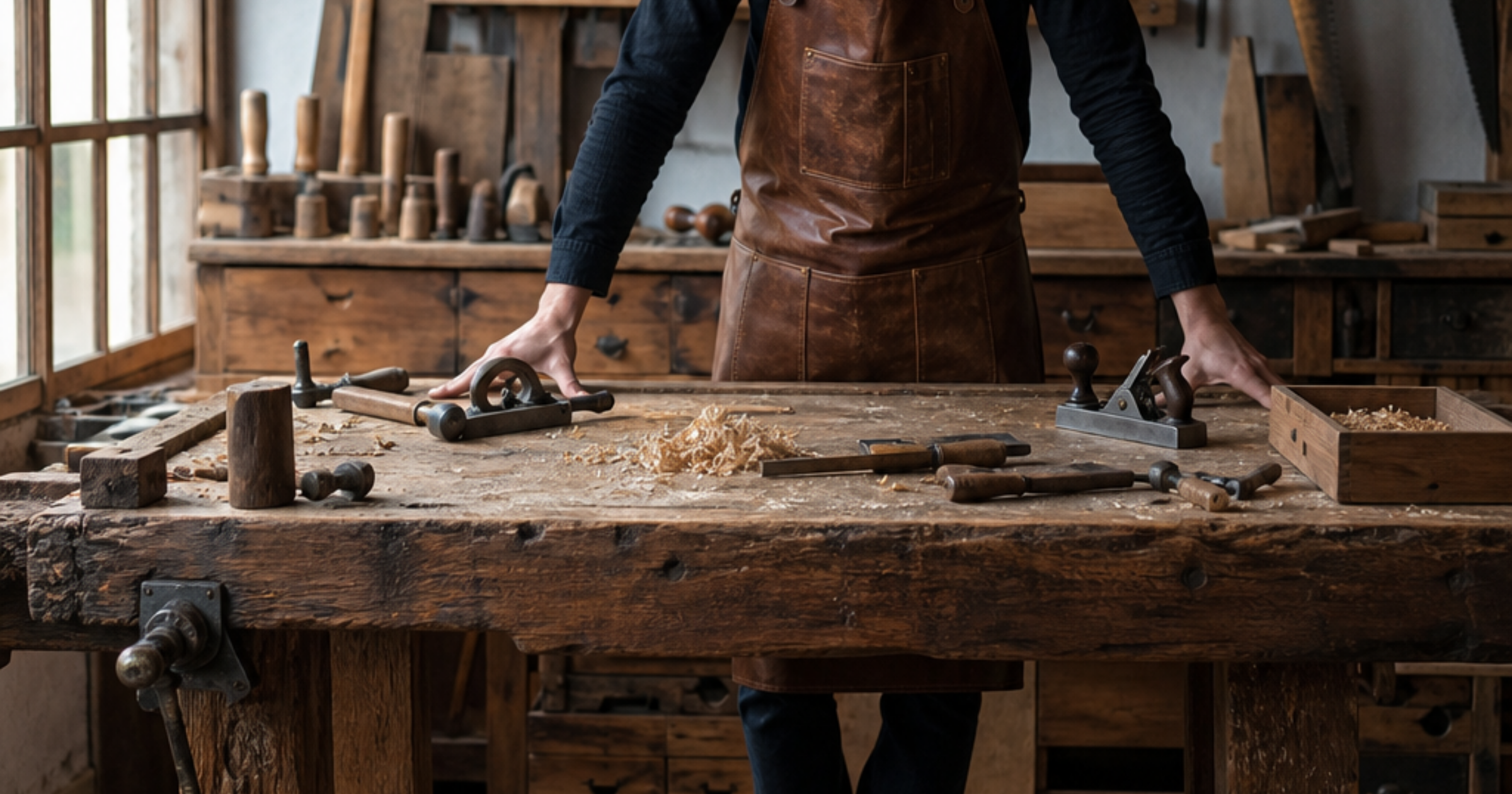 Mesa de madera a mano. Por qué cuesta lo que cuesta