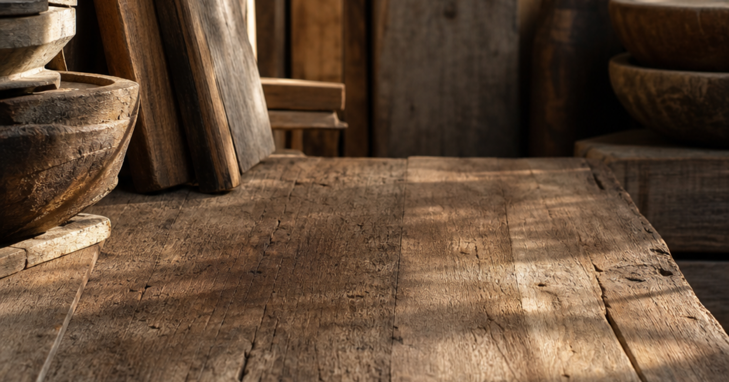 Repisas de madera recuperada en Chile. Cómo distinguir artesanía real de producción masiva